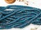 7x4mm Rustic Pacific Blue  Indonesian Heishi Beads (20" Strand)